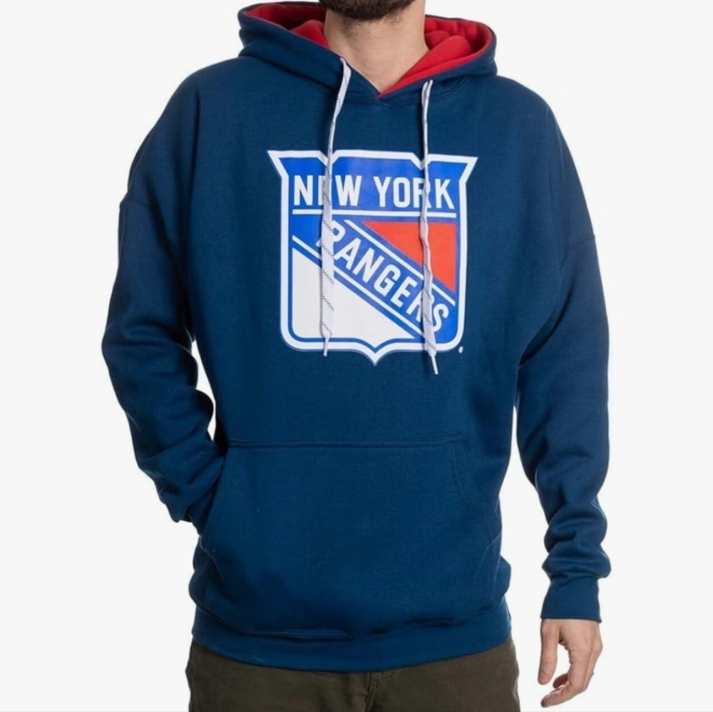 NWT Calhoun NHL Arm-to-Arm New York Rangers Hoodie XL Officially Licensed 😀